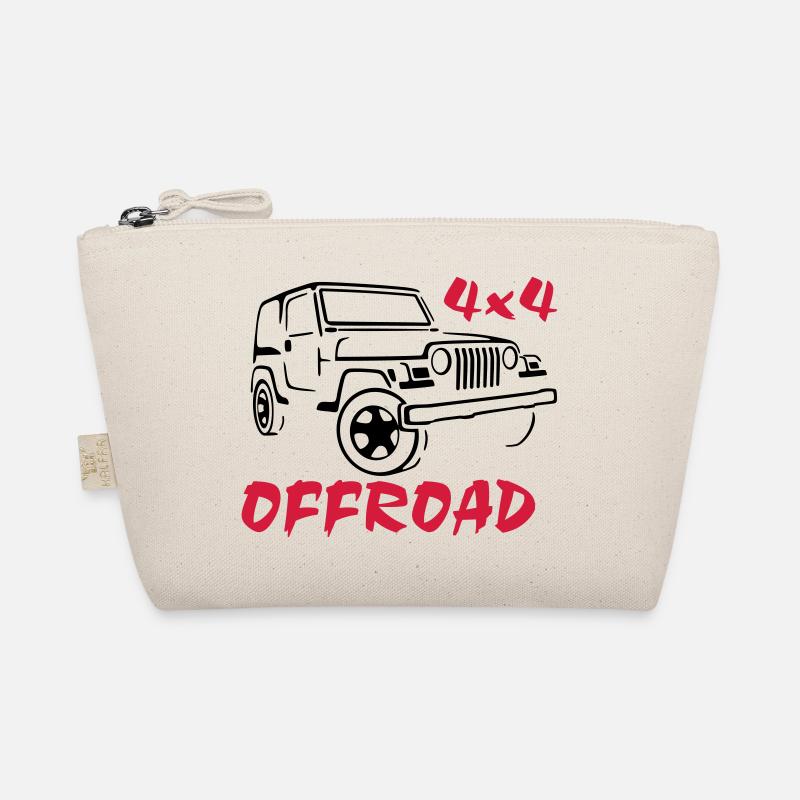 4x4 offroad jeep wrangler Organic Pouch