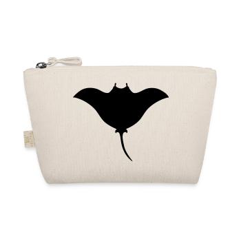 raie manta symbol tattoo pacific - Trousse biologique - nature - Devant