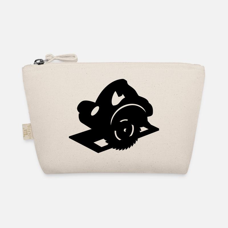 Saw Shadow - 1 color vector Organic Pouch