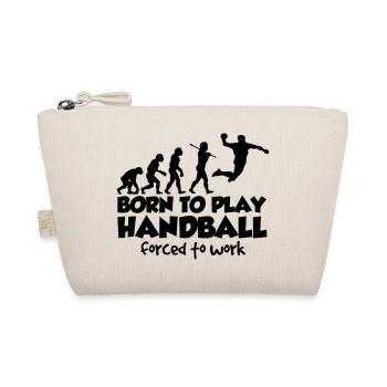 handball evolution born to play forced t - Organic Pouch - nature - Front