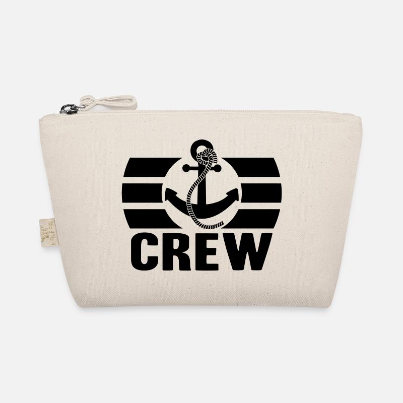 Crew Logo Design Bio-Täschchen