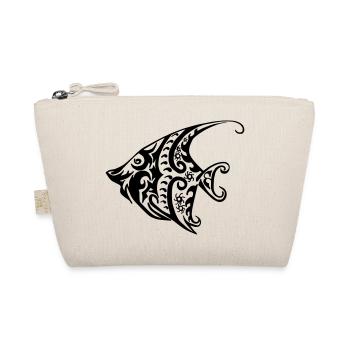 Fisch Tribal - Bio-Täschchen - Natur - Vorne