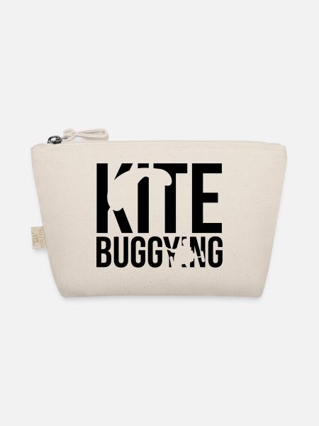kitebuggying - Bio-Täschchen - Natur - Vorne