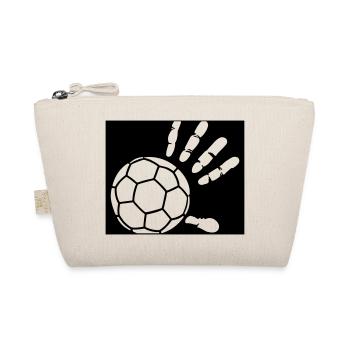 Handball - Bio-Täschchen - Natur - Vorne