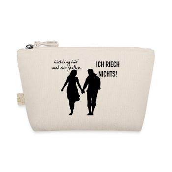 Grillen romantisch - Bio-Täschchen - Natur - Vorne