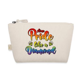 LGBT CSD dit que le diamant brille de fierté comme un diamant - Trousse biologique - nature - Devant