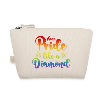 Diamant LGBT disant Shine Pride Like A Diamond - Trousse biologique - nature - Devant