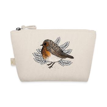 Rouges-gorges sur des branches - Trousse biologique - nature - Devant