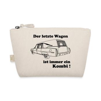 Der letzte Wagen ist immer ein Kombi - Bio-Täschchen - Natur - Vorne