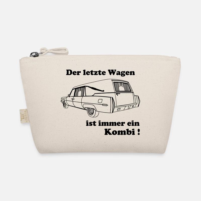 Der letzte Wagen ist immer ein Kombi - Bio-Täschchen - Natur