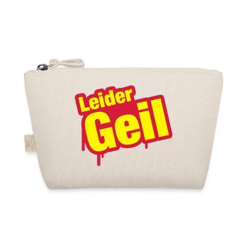 leiderg_geil_1_f2 - Bio-Täschchen - Natur - Vorne