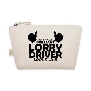 brilliant lorry driver - Organic Pouch - nature - Front