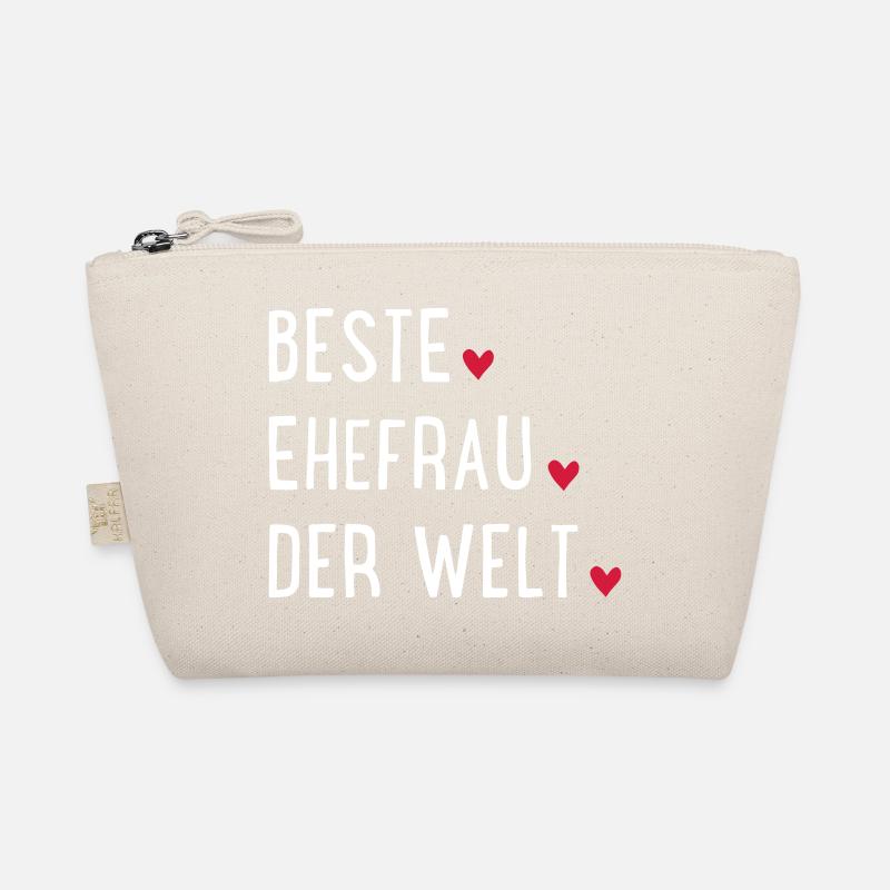 Beste Ehefrau der Welt Bio-Täschchen