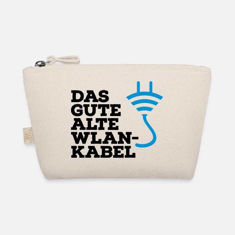 WLAN Kabel Computer Shirt Bio-Täschchen