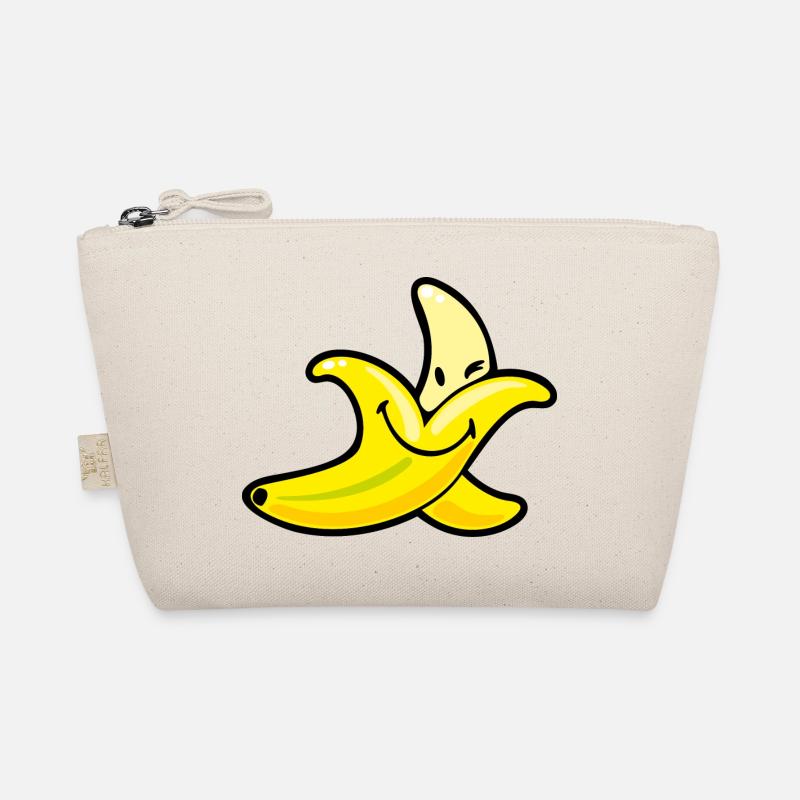 Smiley Banana Bio-Täschchen