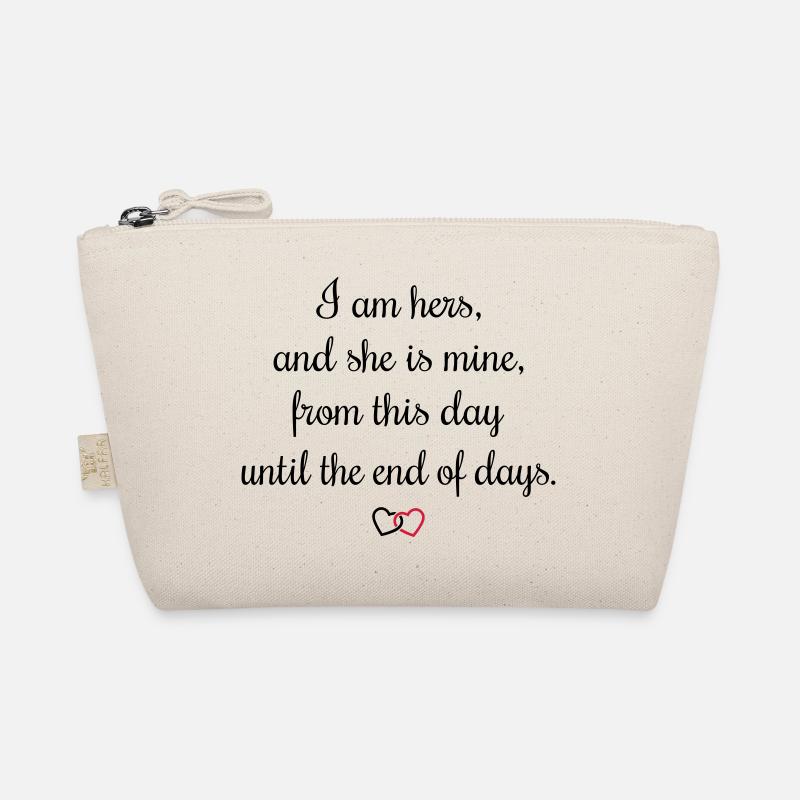 Romantic oath I am hers Organic Pouch