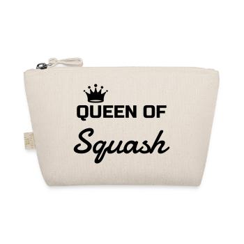 Squash Sport Game Match Champion Victory - Organic Pouch - nature - Front