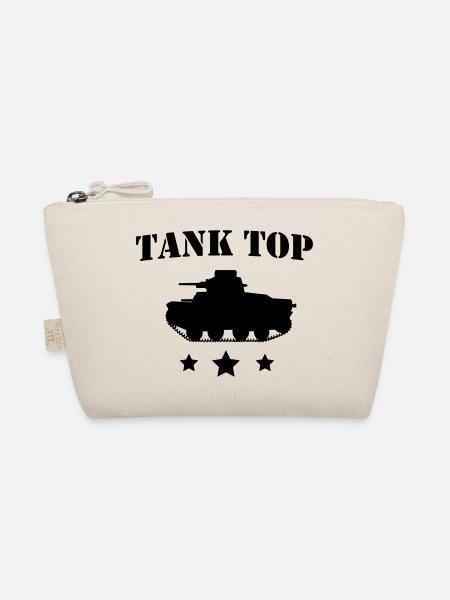 Tank Tank Top - Organic Pouch - nature - Front