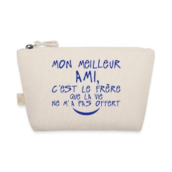 meilleur ami frere vie offert citation - Trousse biologique - nature - Devant