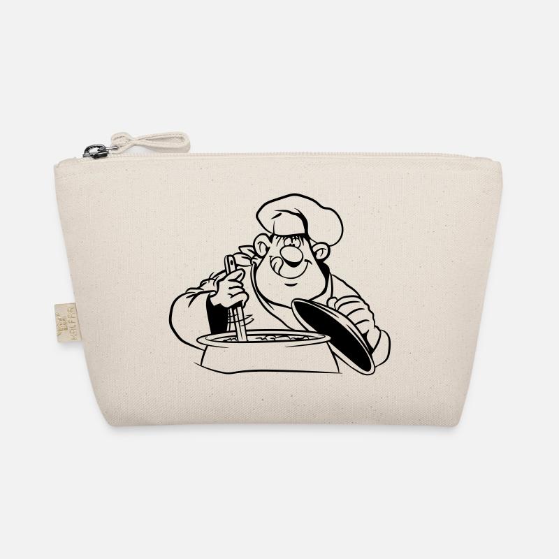 kochen koch comic witzig Bio-Täschchen