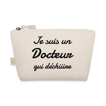 Arzt / Medizin / Ärztin / doctor - Bio-Täschchen - Natur - Vorne