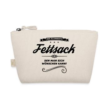 fettsack allerbeste design - Bio-Täschchen - Natur - Vorne
