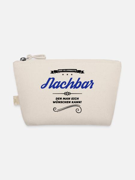 nachbar allerbeste - Bio-Täschchen - Natur - Vorne