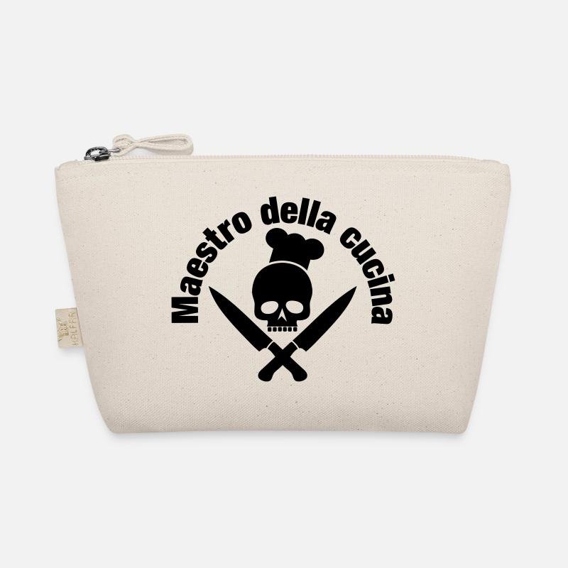 maestro della cucina / skull / cook Bio-Täschchen