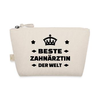Dentist Zahnarzt Dentiste Zahnärztin Medecine - Organic Pouch - nature - Front