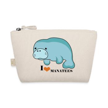 Manatee Love - Organic Pouch - nature - Front
