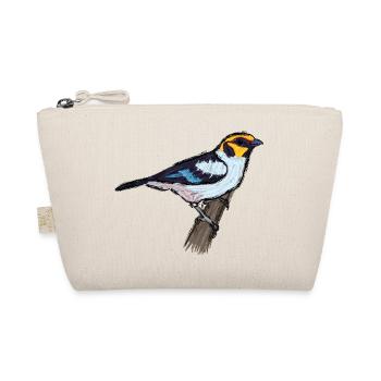 Tangerine à face rouge / Tanager face à la flamme Design I - Trousse biologique - nature - Devant