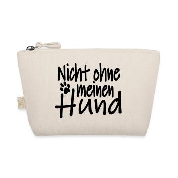 Nicht ohne meinen Hund. Bester Freund, Hund - Bio-Täschchen - Natur - Vorne