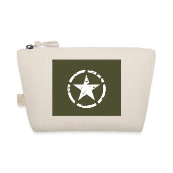 Amerikanischer Militärstern - Bio-Täschchen - Natur - Vorne