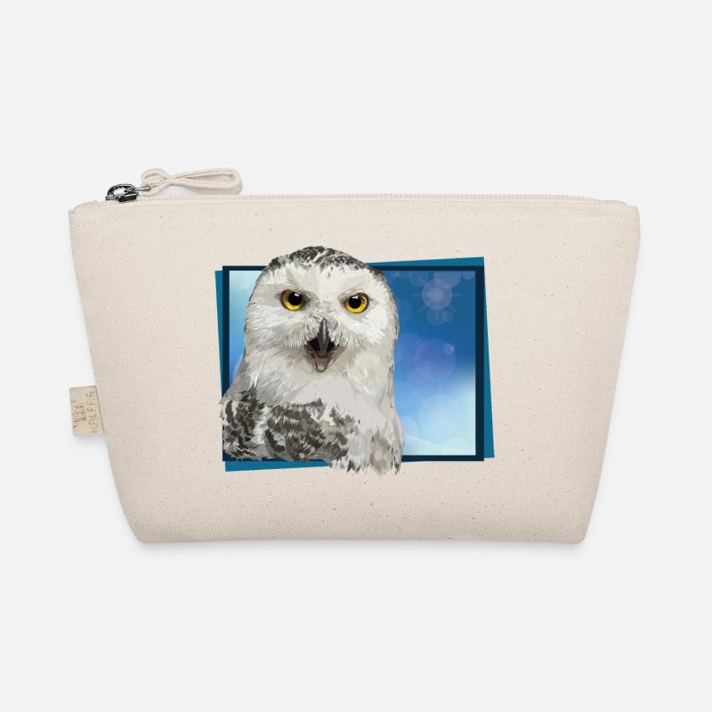 Schneeeule Bio-Täschchen