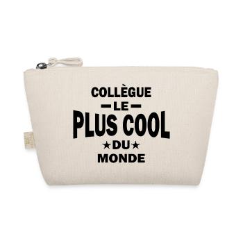 Collègue le plus cool du monde - Trousse biologique - nature - Devant