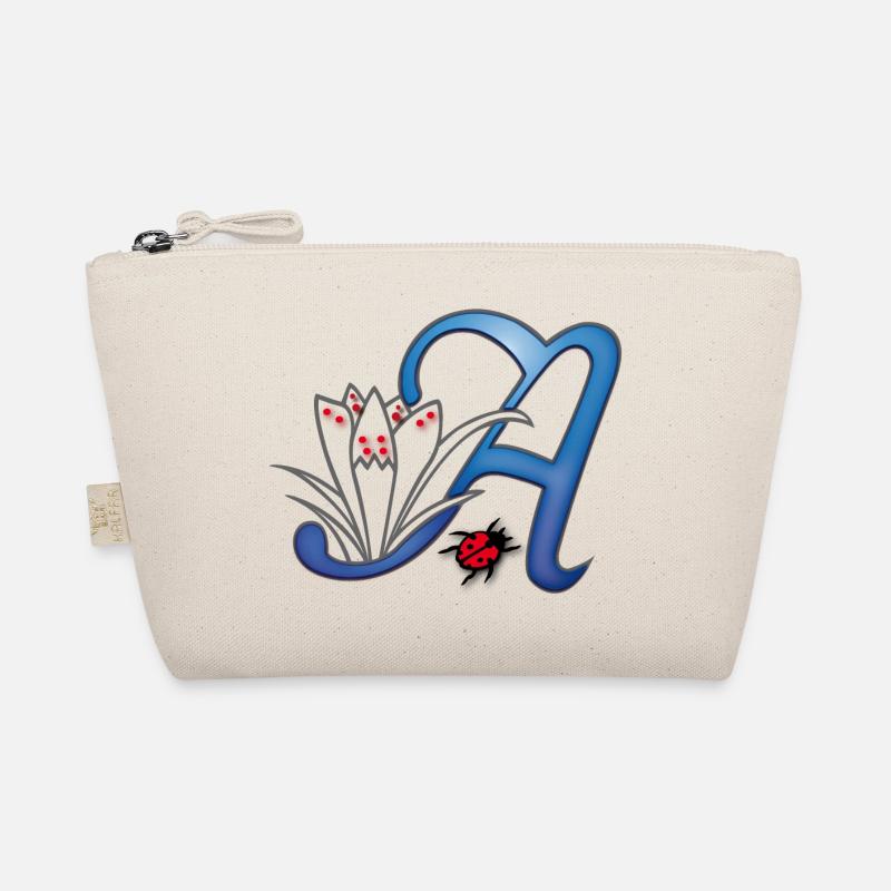 Lettre, fleur, initiale Trousse biologique