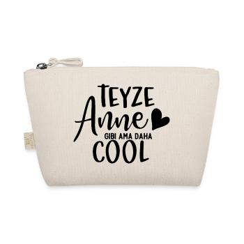 Teyze Anne Gibi Ama Daha Cool Turkish Aunt Love - Organic Pouch - nature - Front
