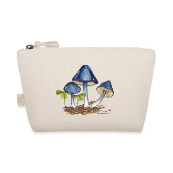 Steel-blue reddish - Organic Pouch - nature - Front