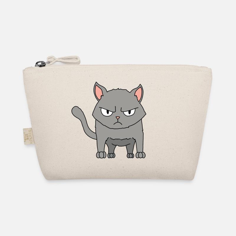 Katze wütend Bio-Täschchen