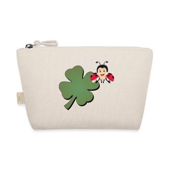 Trèfle avec ladybug (coccinelle) - Trousse biologique - nature - Devant