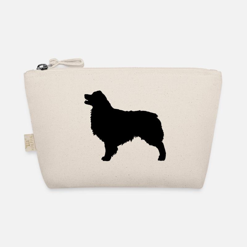 Australian Shepherd silhouette NBT Organic Pouch