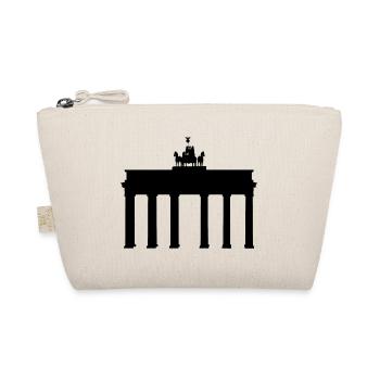 Brandenburger Tor in Berlin - Bio-Täschchen - Natur - Vorne