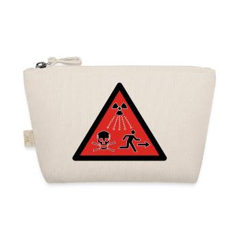 Radioactive new pictogram - Organic Pouch - nature - Front