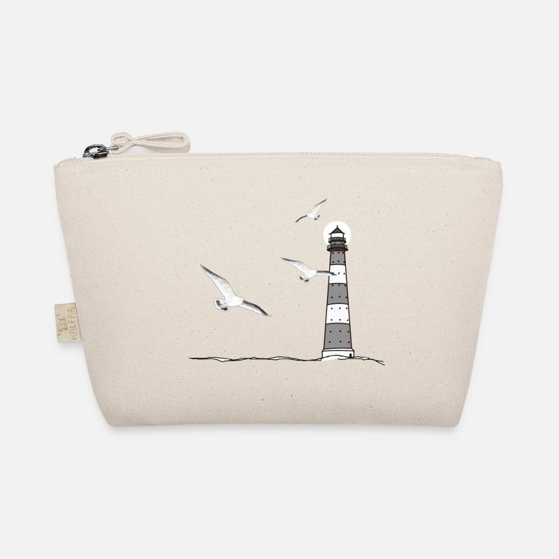 Lighthouse, Seagulls Organic Pouch
