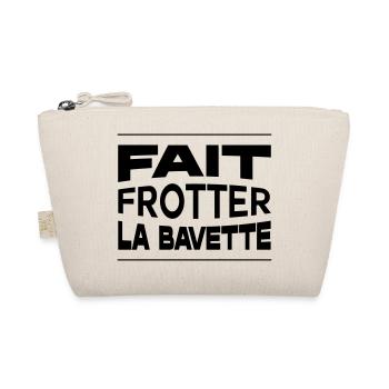 Bavette - Trousse biologique - nature - Devant