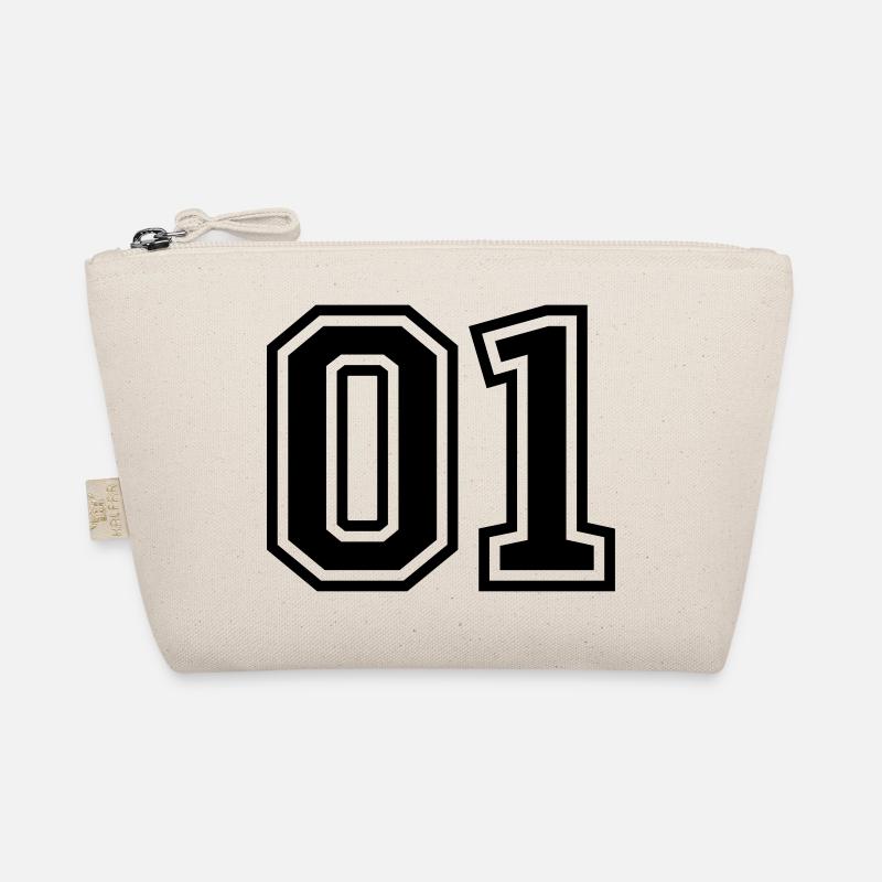 01 eins nummer zahl Bio-Täschchen