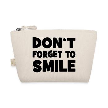 smile - Organic Pouch - nature - Front