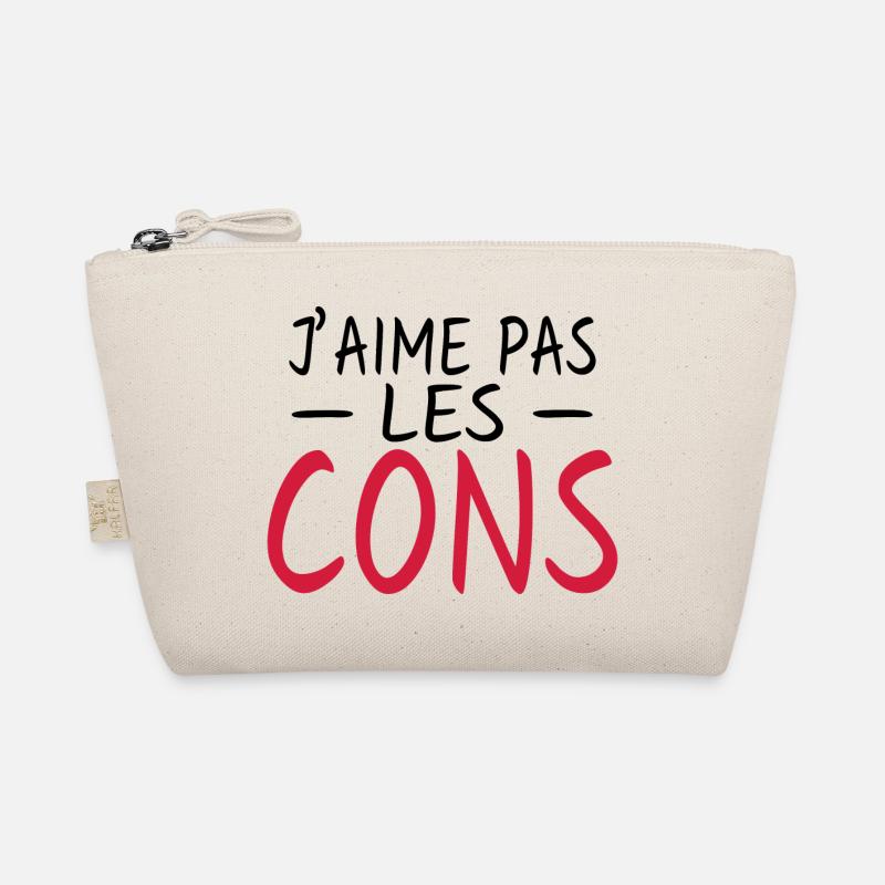 j'aime pas les cons - humour Trousse biologique