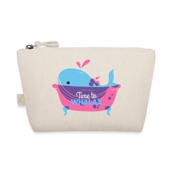 Time to relax, time to Whalax - Organic Pouch - nature - Front
