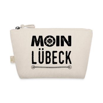 Moin Lübeck Heimathafen Lübecker Anker Ostsee - Bio-Täschchen - Natur - Vorne